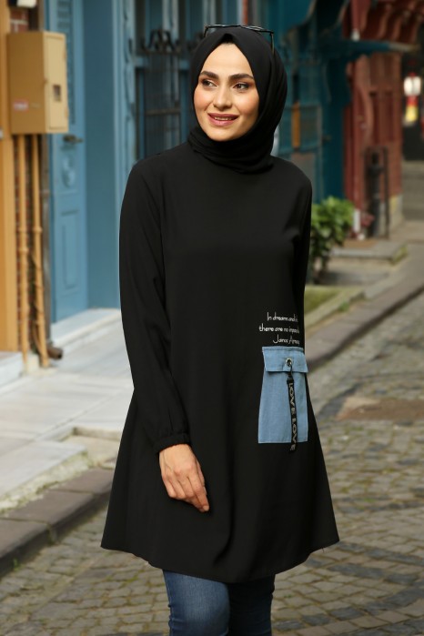 TUNIC - BLACK