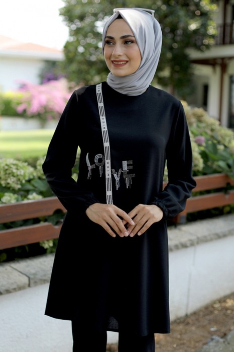 TUNIC - BLACK