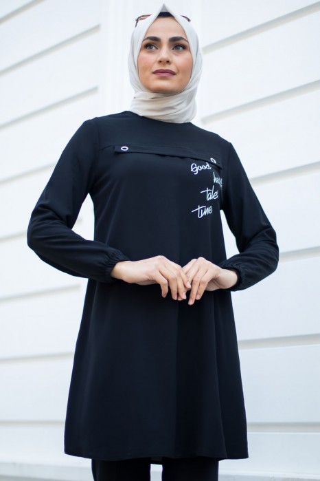 TUNIC - BLACK