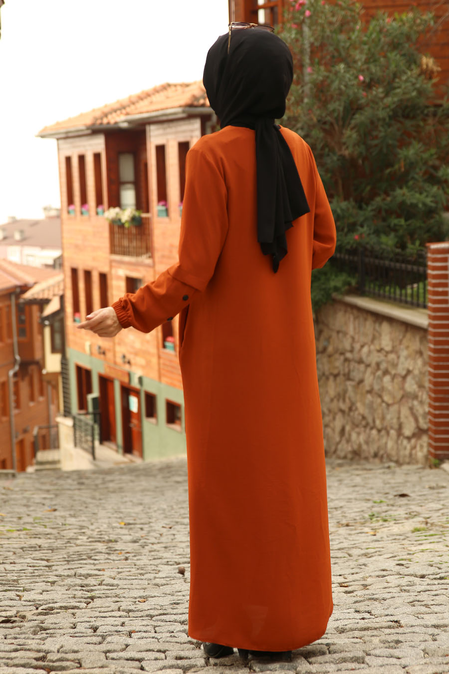 ABAYA - BRICK COLOR