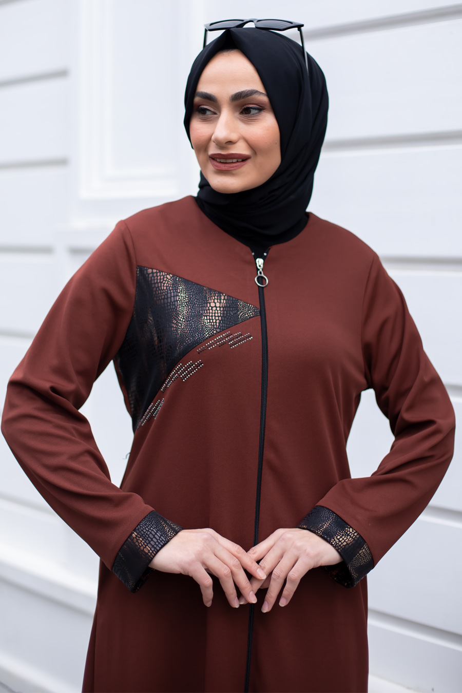 ABAYA - BRICK COLOR