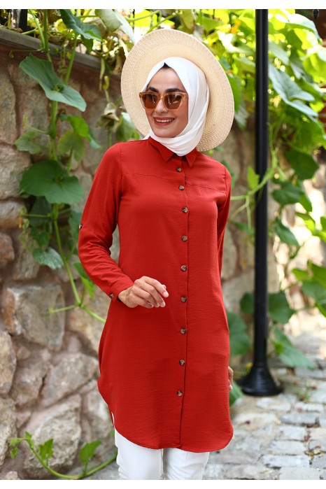 TUNIC - BRICK COLOR 