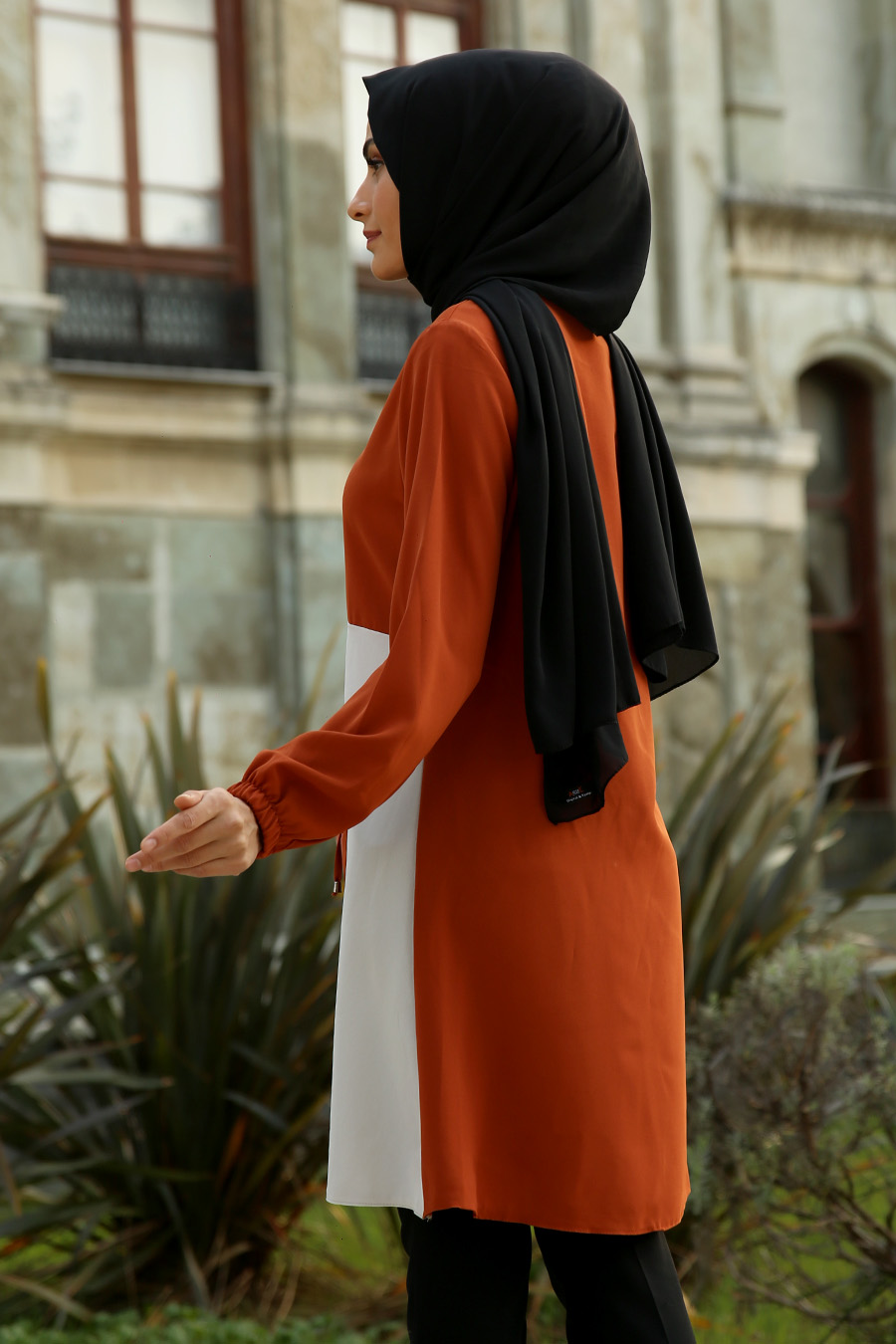 TUNIC -  BRICK COLOR 