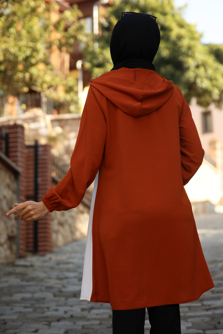 TUNIC - BRICK COLOR   TUNIC - BRICK COLOR
