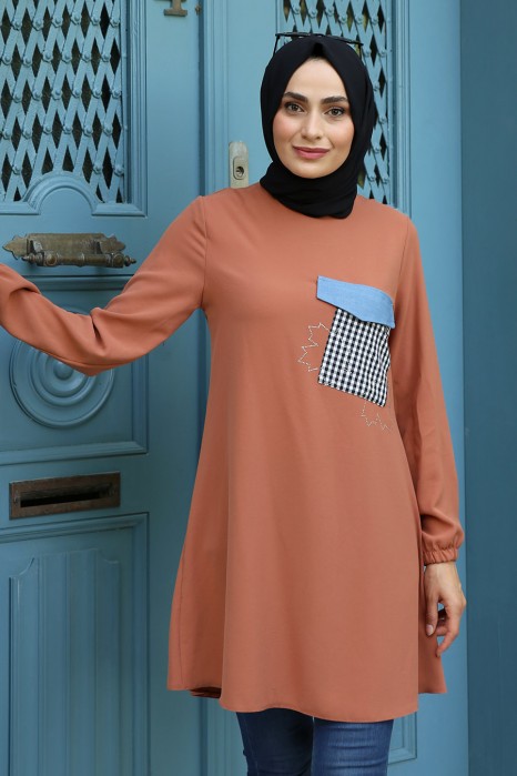 TUNIC - BRICK COLOR 