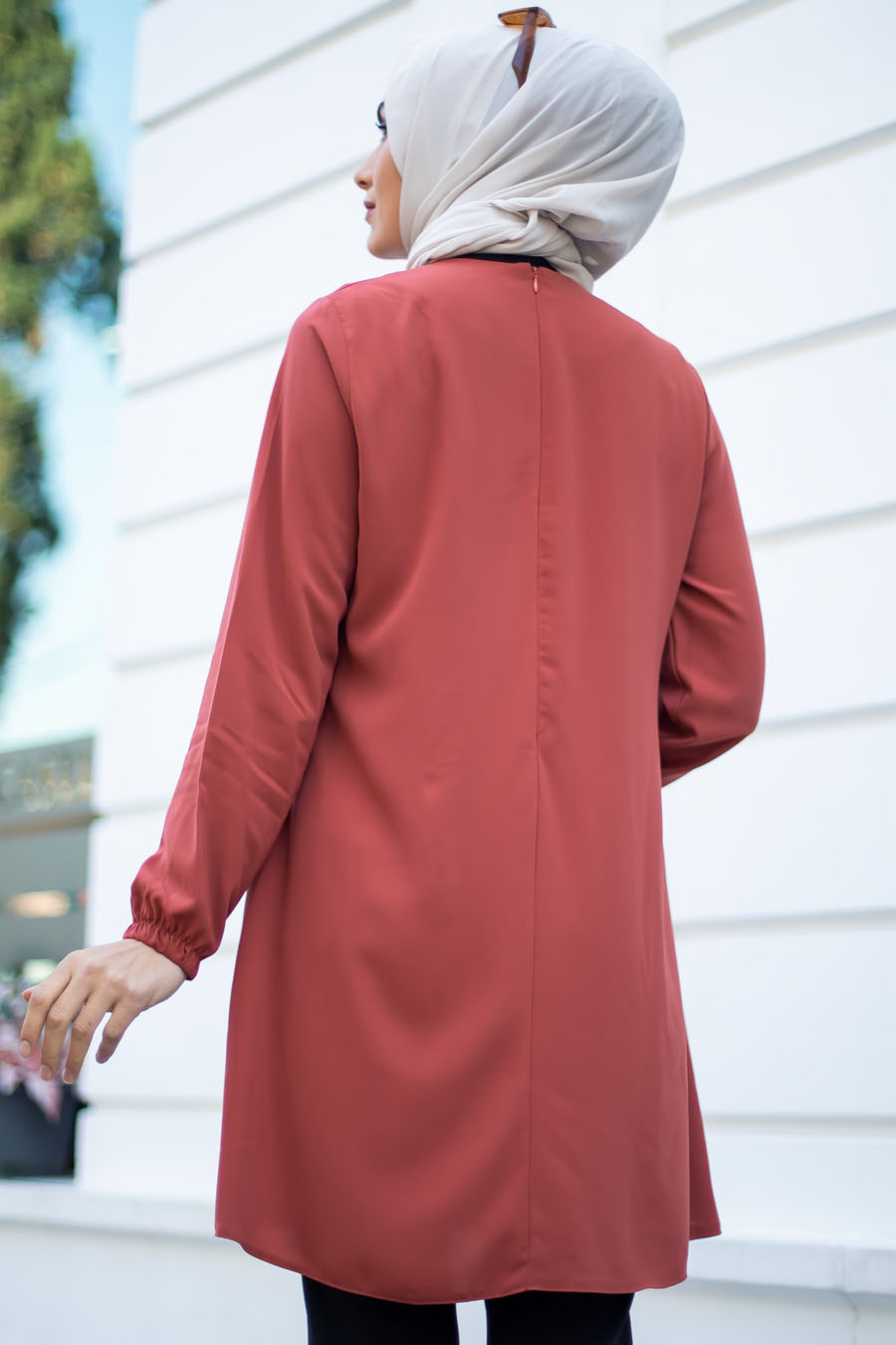 TUNIC - BRICK COLOR TUNIC - BRICK COLOR