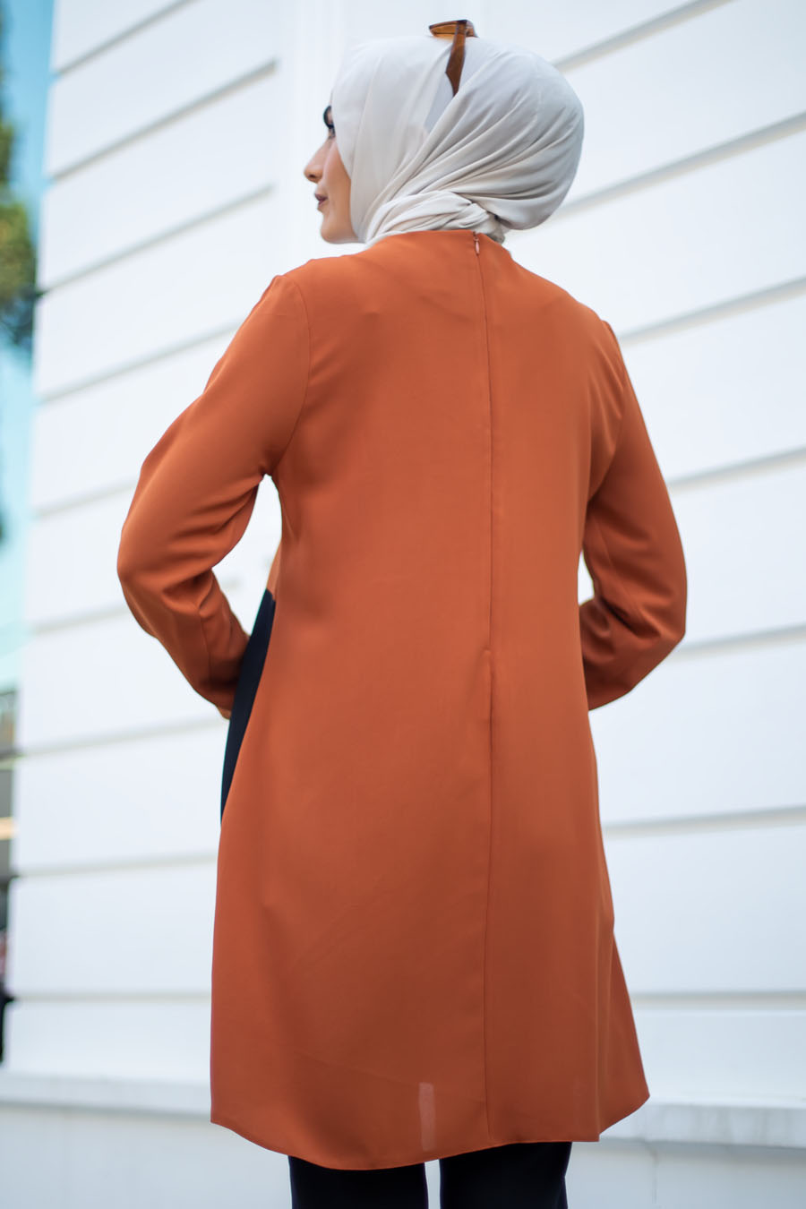 TUNIC - BRICK COLOR TUNIC - BRICK COLOR