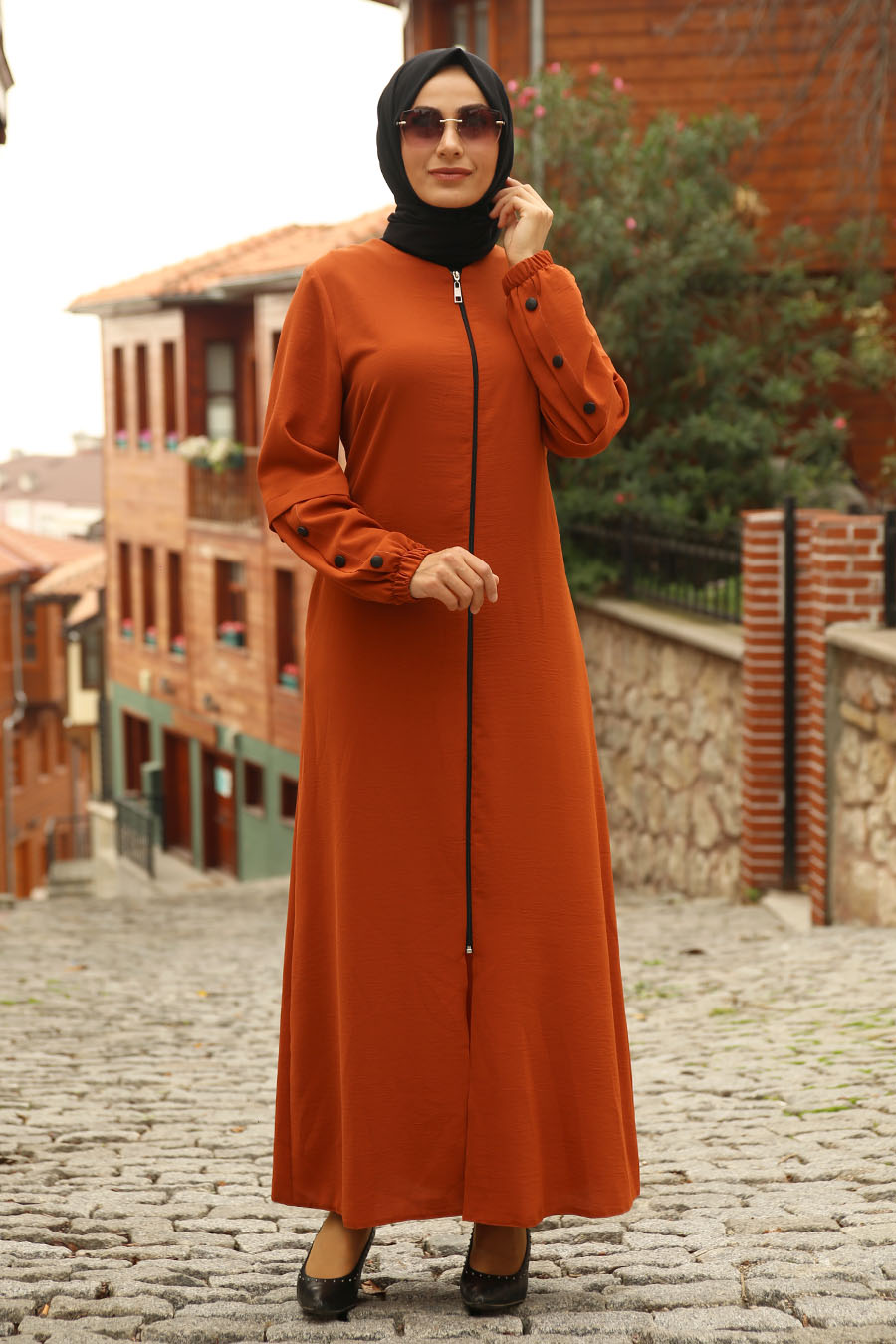 overcoat abaya