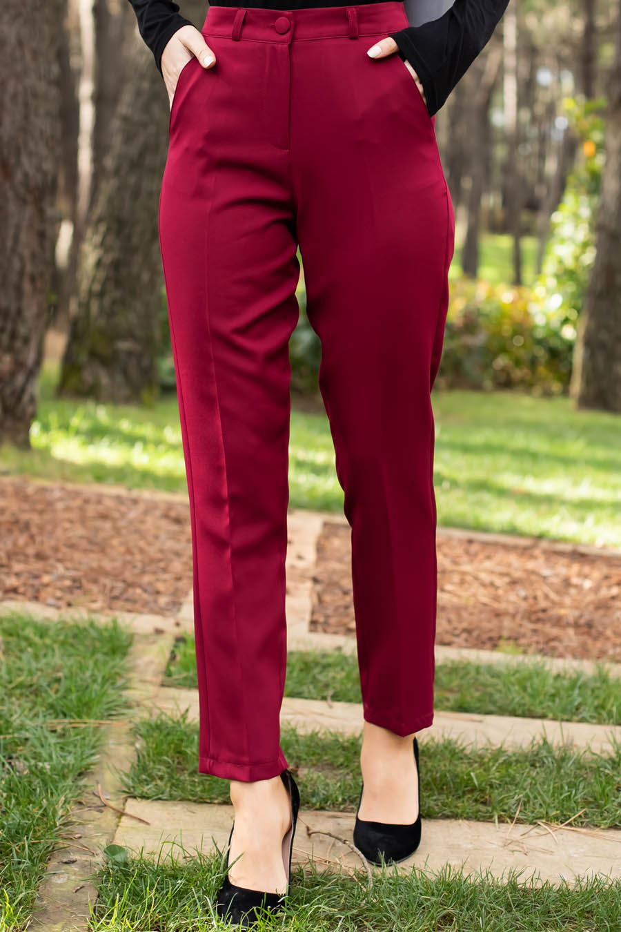 CLARET RED PANT