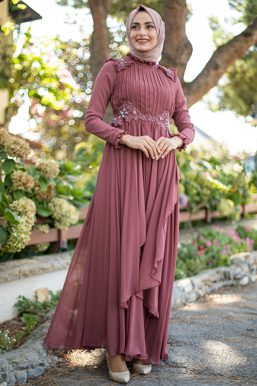 COPPERTONE EVENING DRESS  