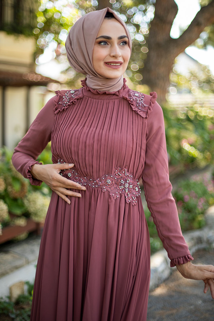 COPPERTONE EVENING DRESS  