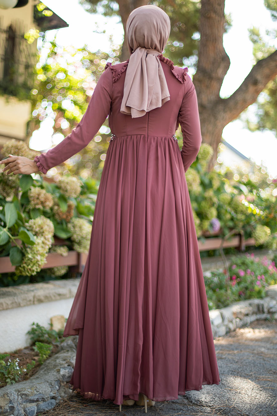 COPPERTONE EVENING DRESS  