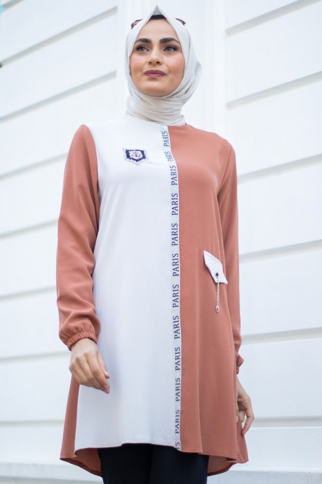 TUNIC -COPPERTONE COLOR 