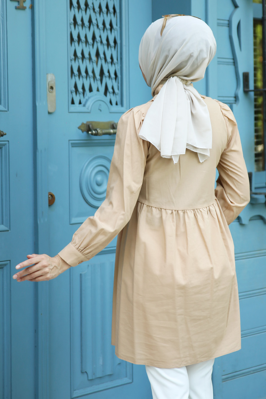 CREAM COLOR TUNIC  