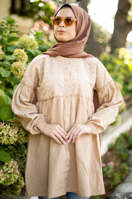CREAM COLOR TUNIC