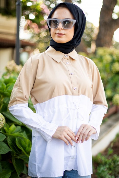 TUNIC - CREAM COLOR 