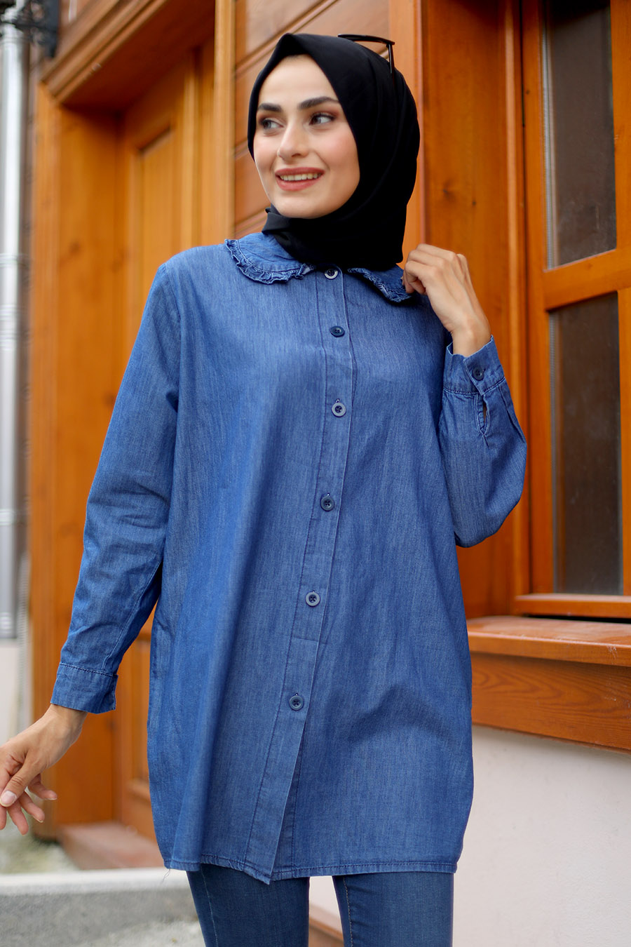 TUNIC - DARK BLUE  TUNIC - DARK BLUE