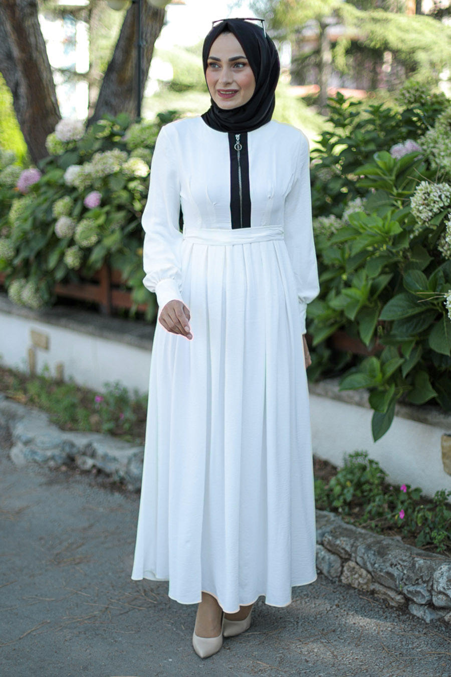 ECRU DRESS