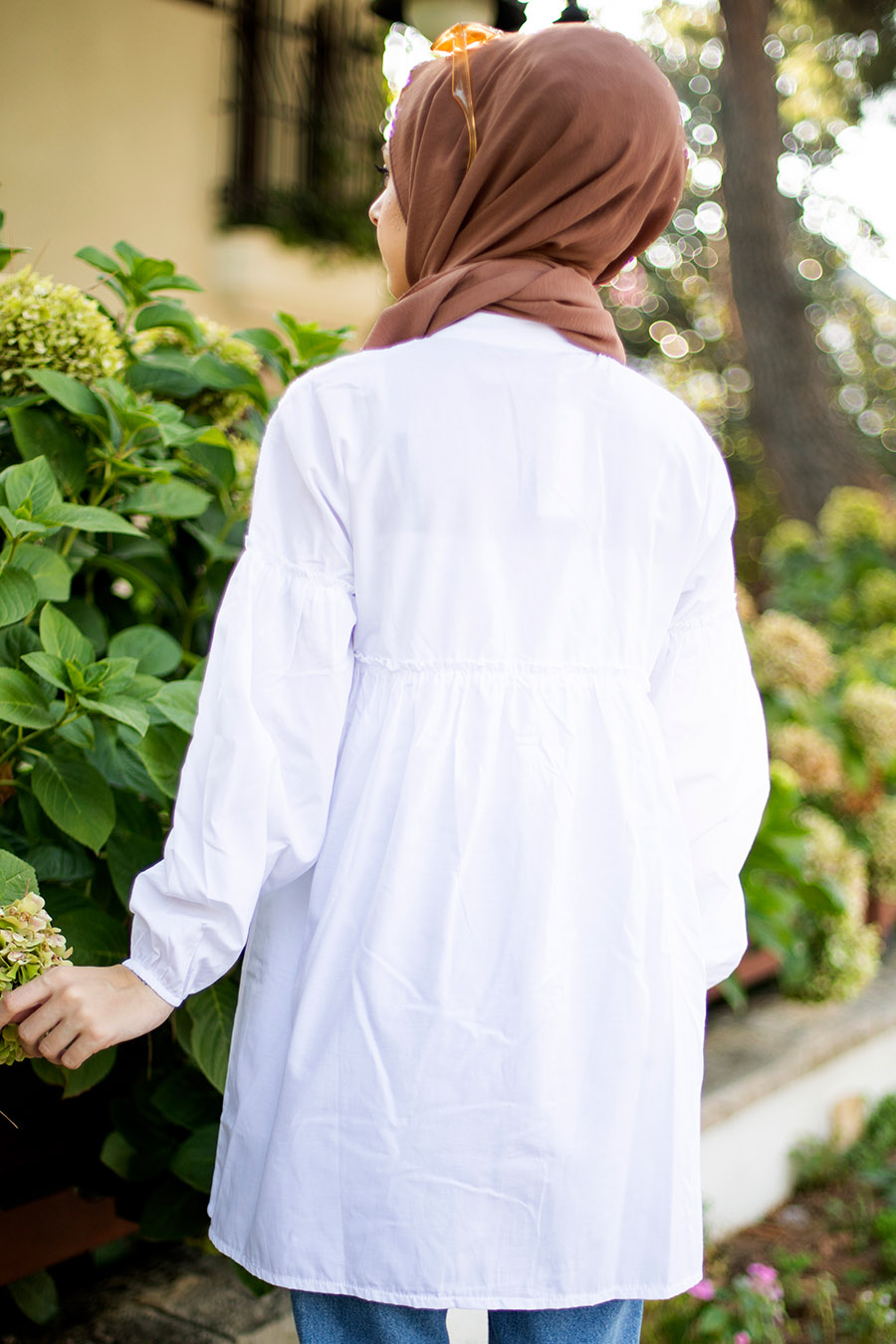 ECRU COLOR TUNIC  ECRU COLOR TUNIC