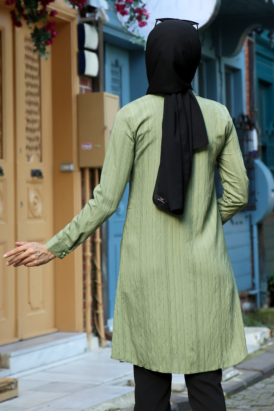 TUNIC - GREEN COLOR  TUNIC - GREEN COLOR