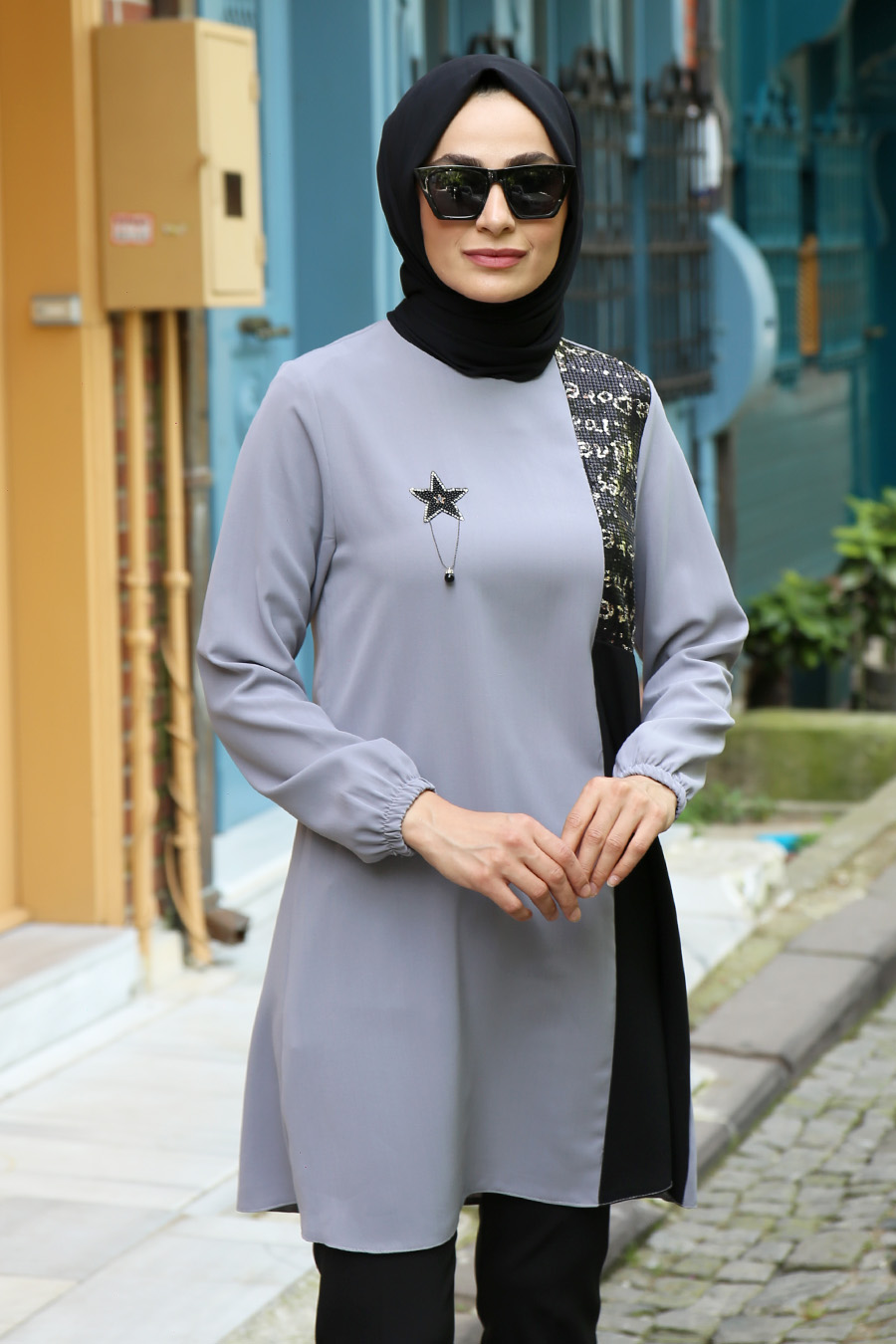 TUNIC - GREY TUNIC - GREY