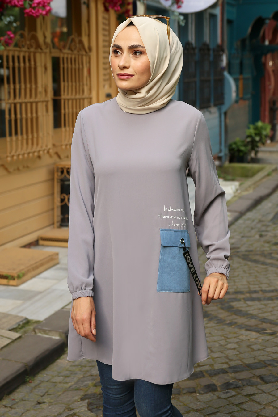 TUNIC - GREY TUNIC - GREY