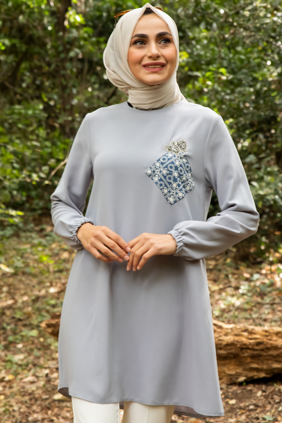 TUNIC - GREY TUNIC - GREY