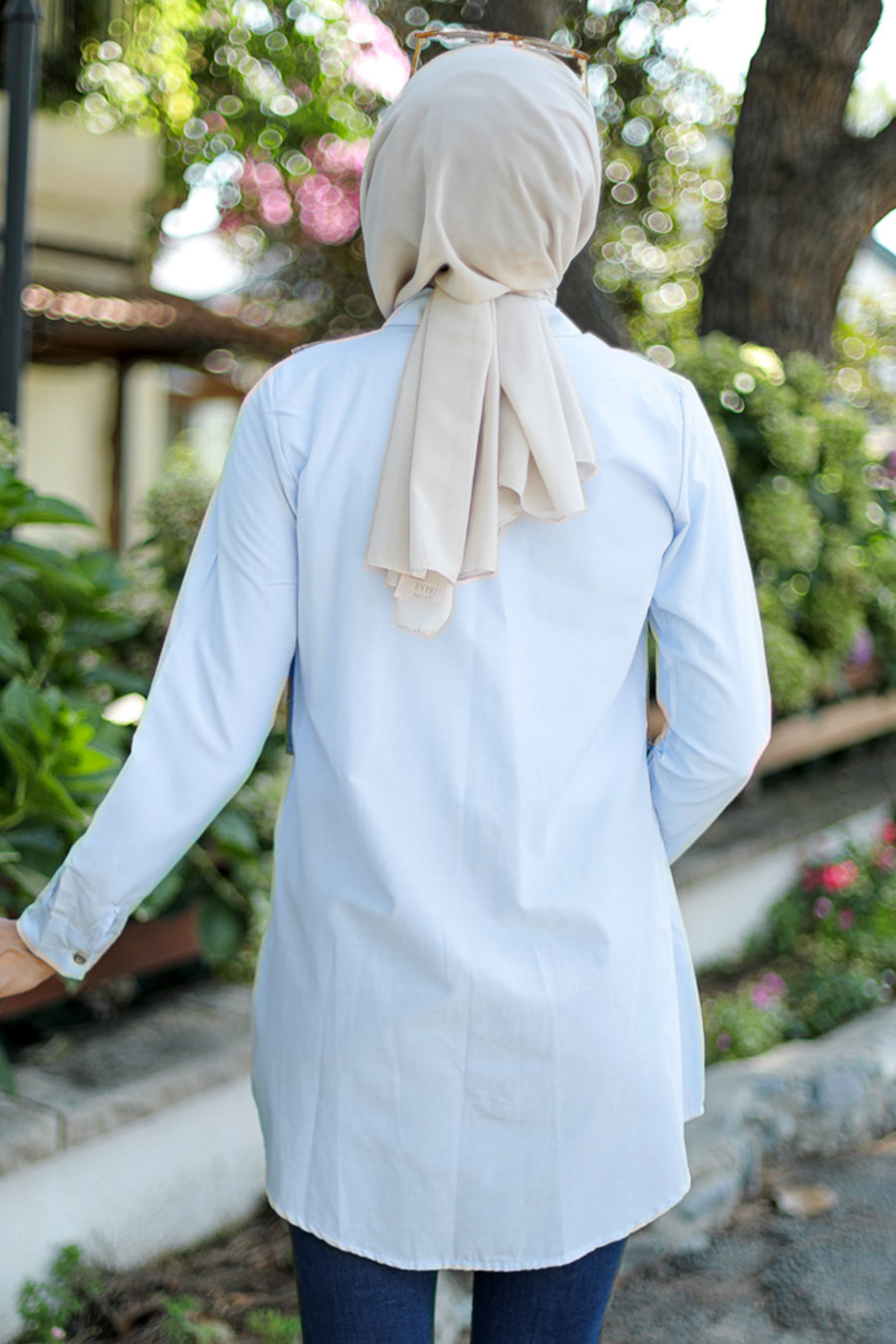 TUNIC - ICE BLUE TUNIC - ICE BLUE