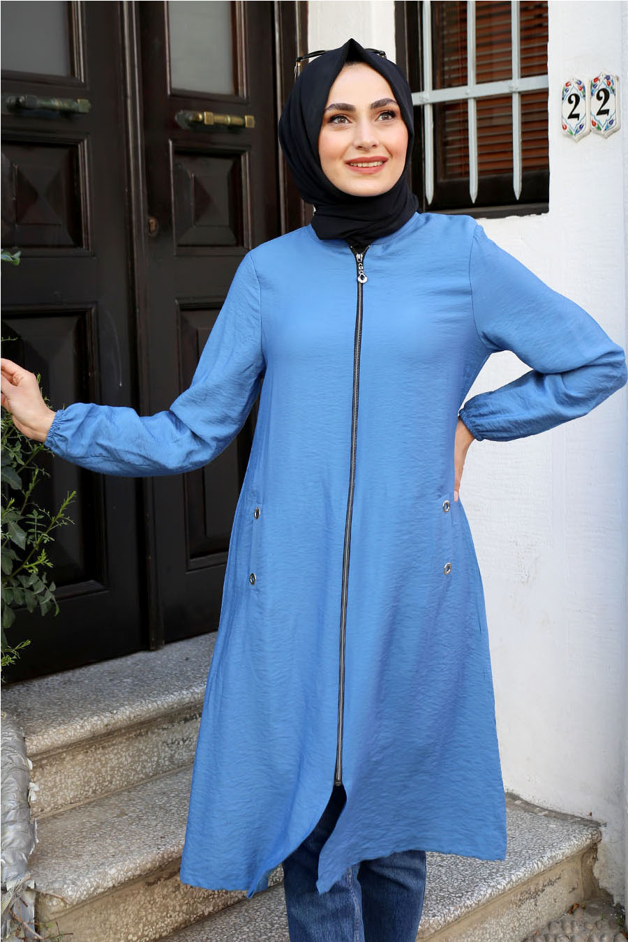 INDIGO COLOR COAT 