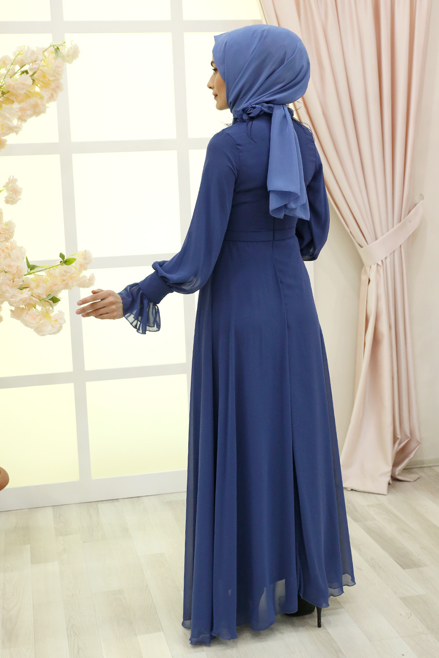 EVENING DRESS  - INDIGO COLOR
