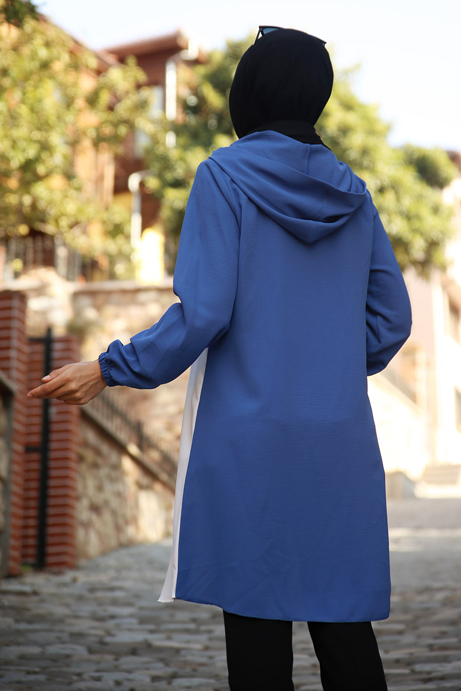 TUNIC - INDIGO COLOR  TUNIC - INDIGO COLOR