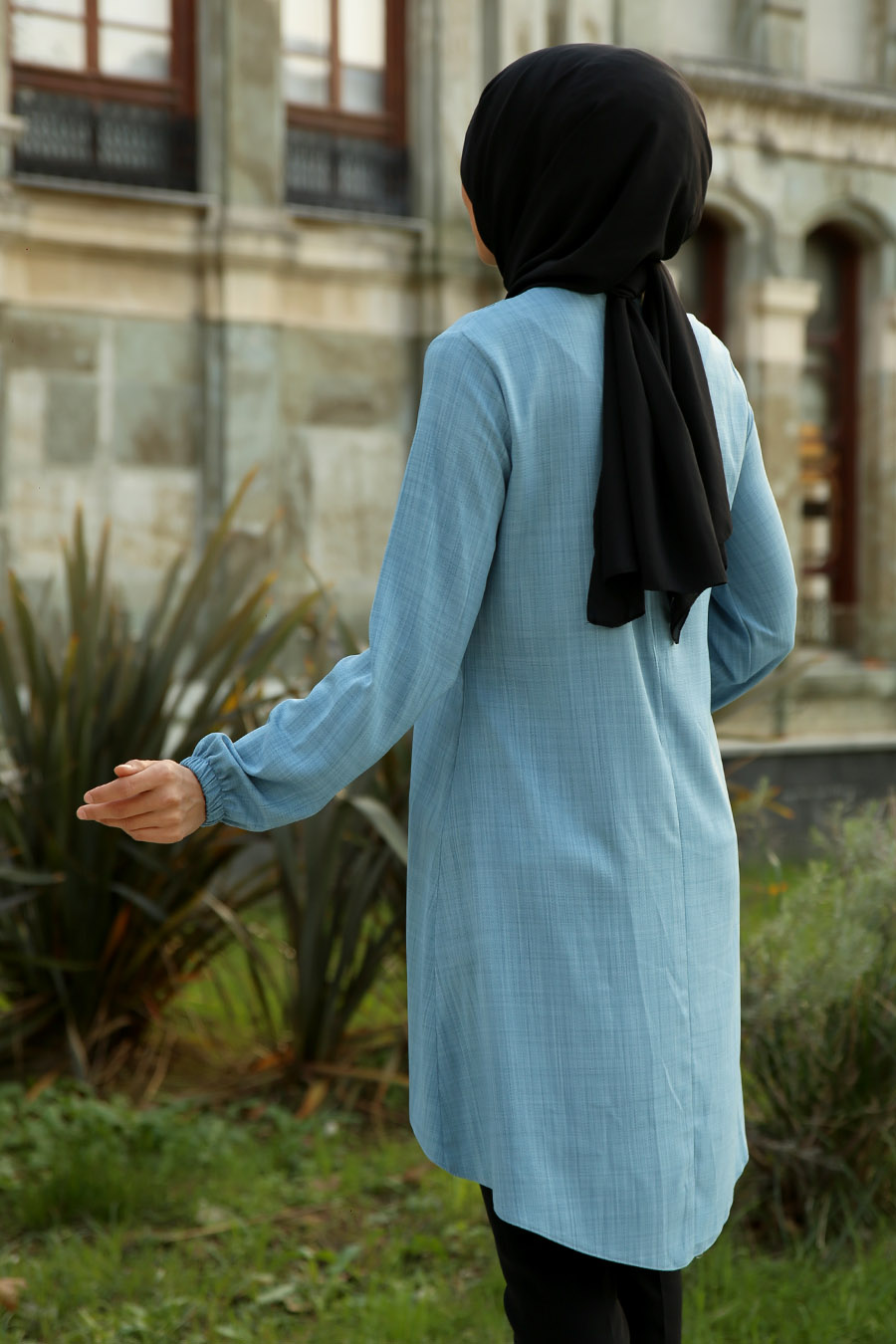 TUNIC -  INDIGO COLOR  TUNIC -  INDIGO COLOR