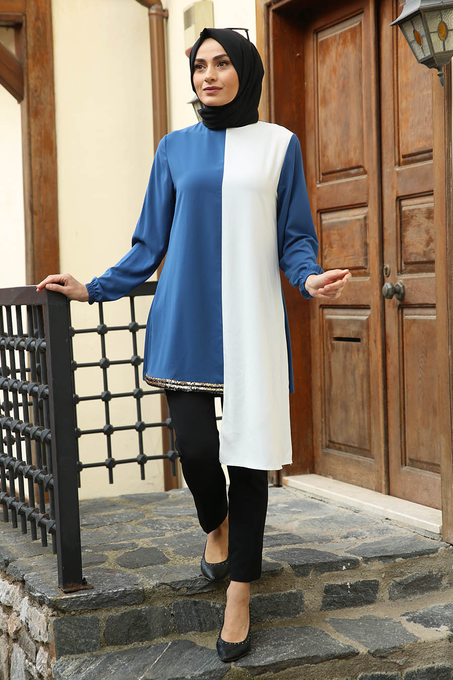 TUNIC - INDIGO COLOR  