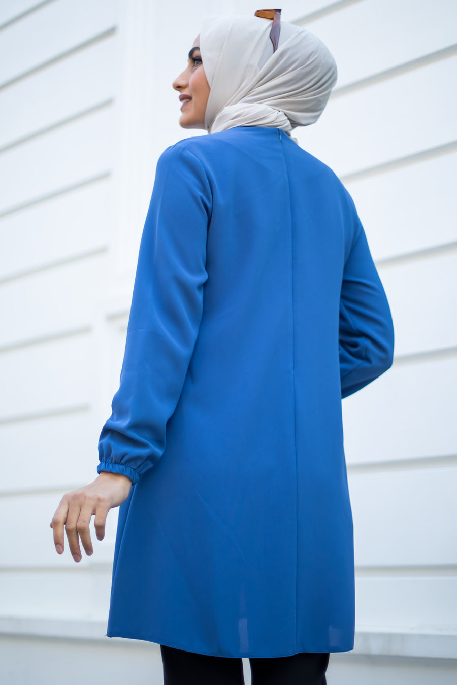 TUNIC -INDIGO COLOR TUNIC -INDIGO COLOR