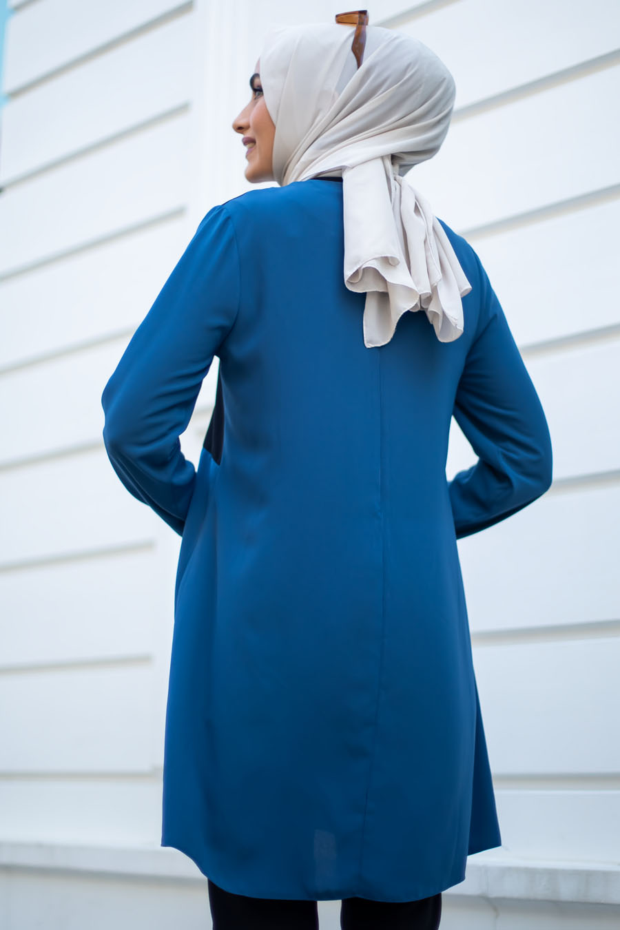 TUNIC - INDIGO COLOR TUNIC - INDIGO COLOR