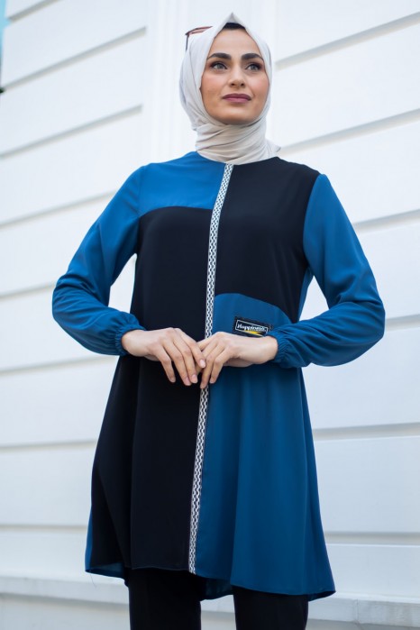 TUNIC - INDIGO COLOR
