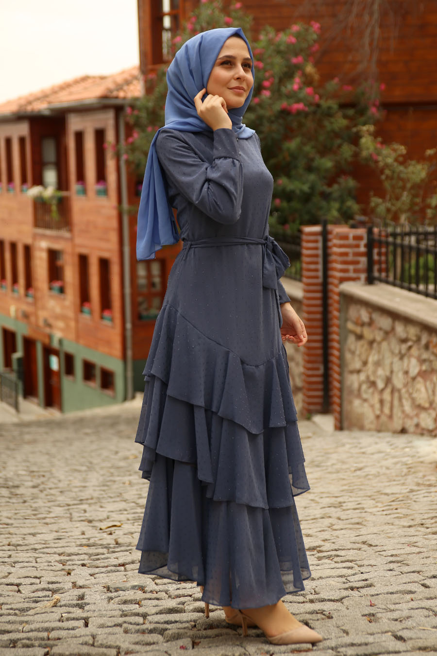 DRESS - INDIGO COLOR 