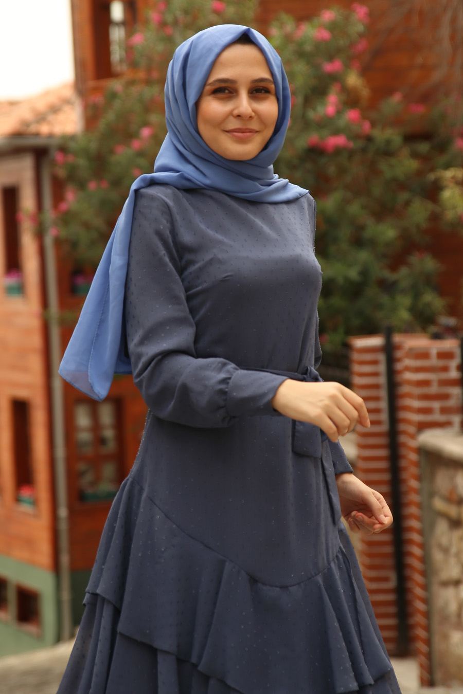 DRESS - INDIGO COLOR 