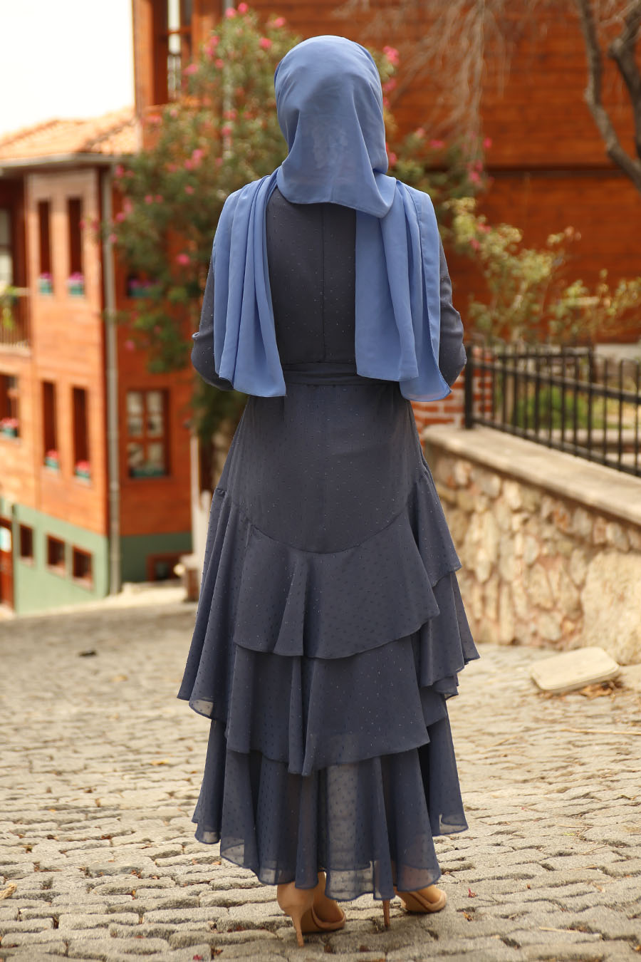 DRESS - INDIGO COLOR 
