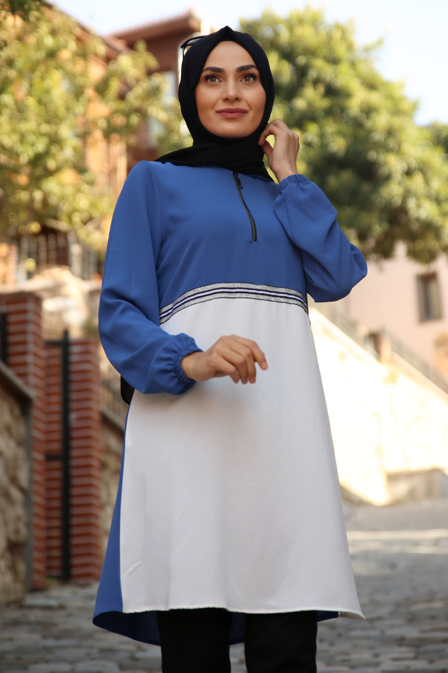 TUNIC - INDIGO COLOR 