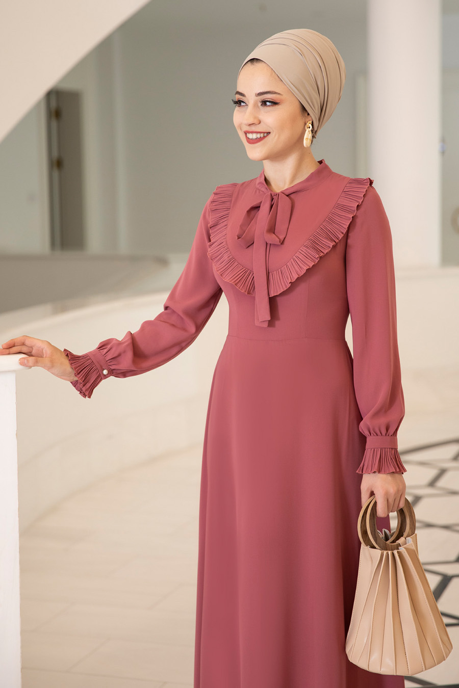 IRMAK DRESS - ROSE COLOR 