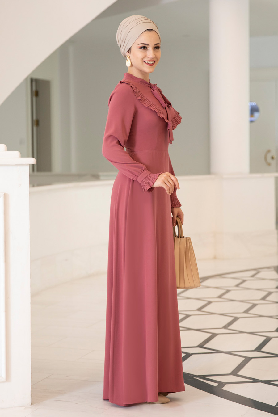 IRMAK DRESS - ROSE COLOR 