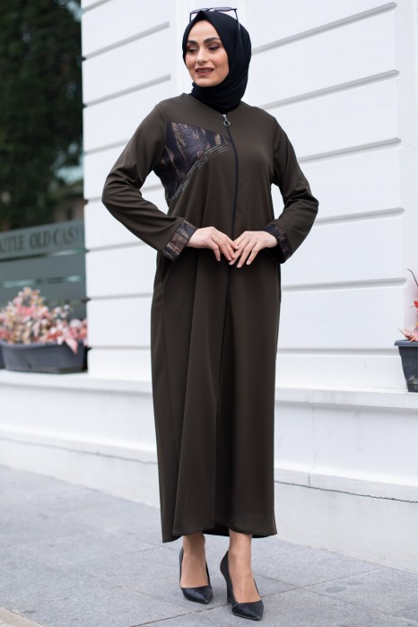 ABAYA - KHAKI COLOR