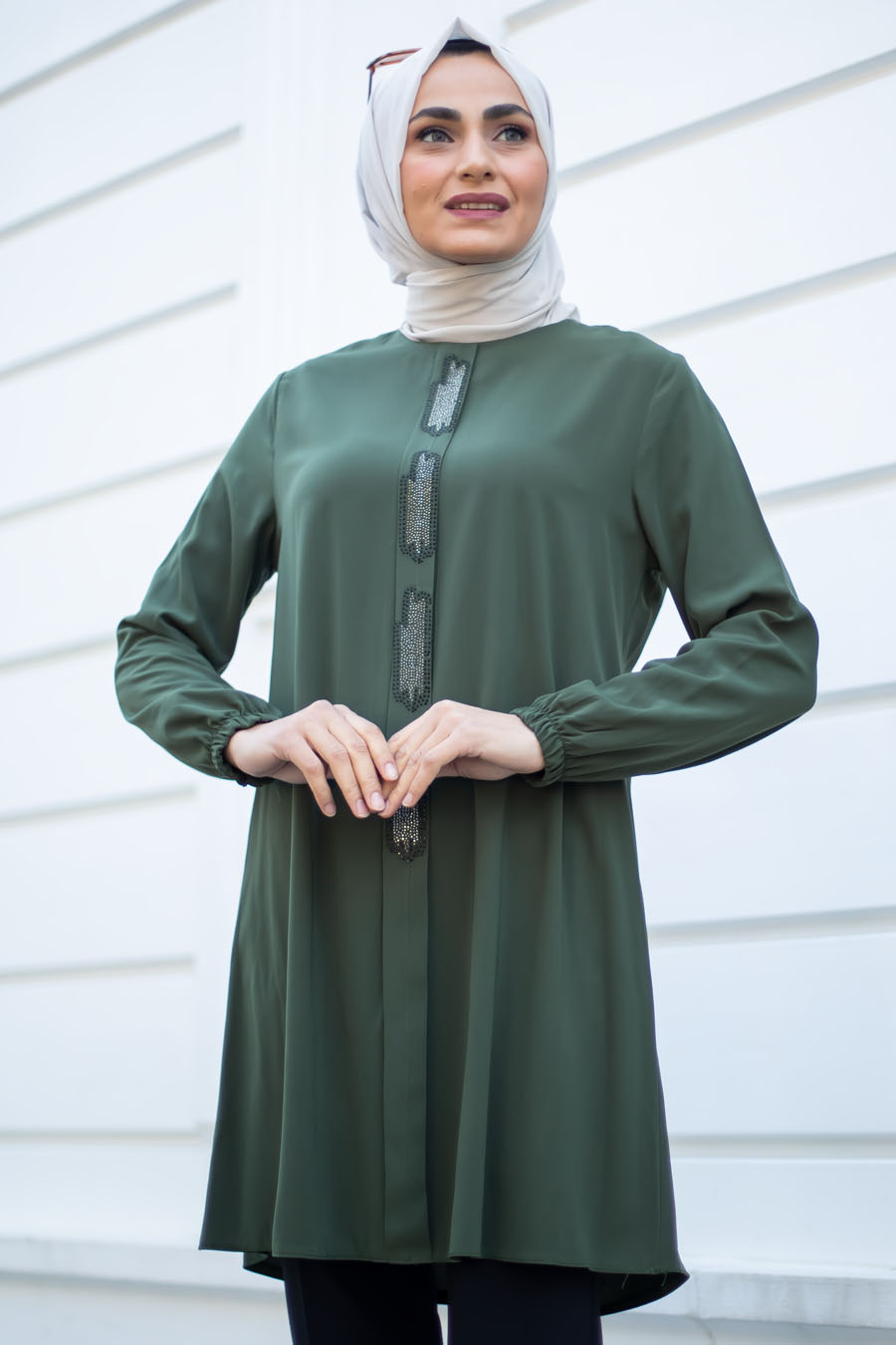 TUNIC - KHAKI COLOR TUNIC - KHAKI COLOR