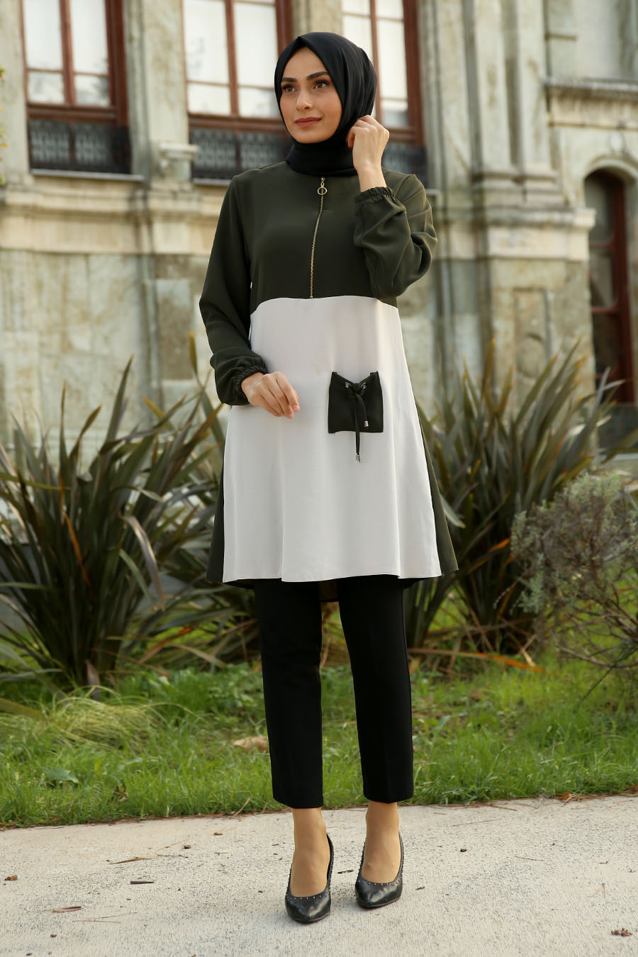 TUNIC -  KHAKI COLOR 