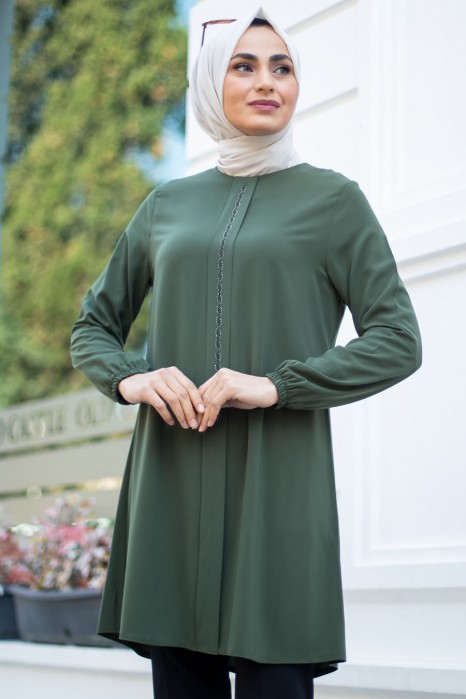 TUNIC - KHAKI COLOR