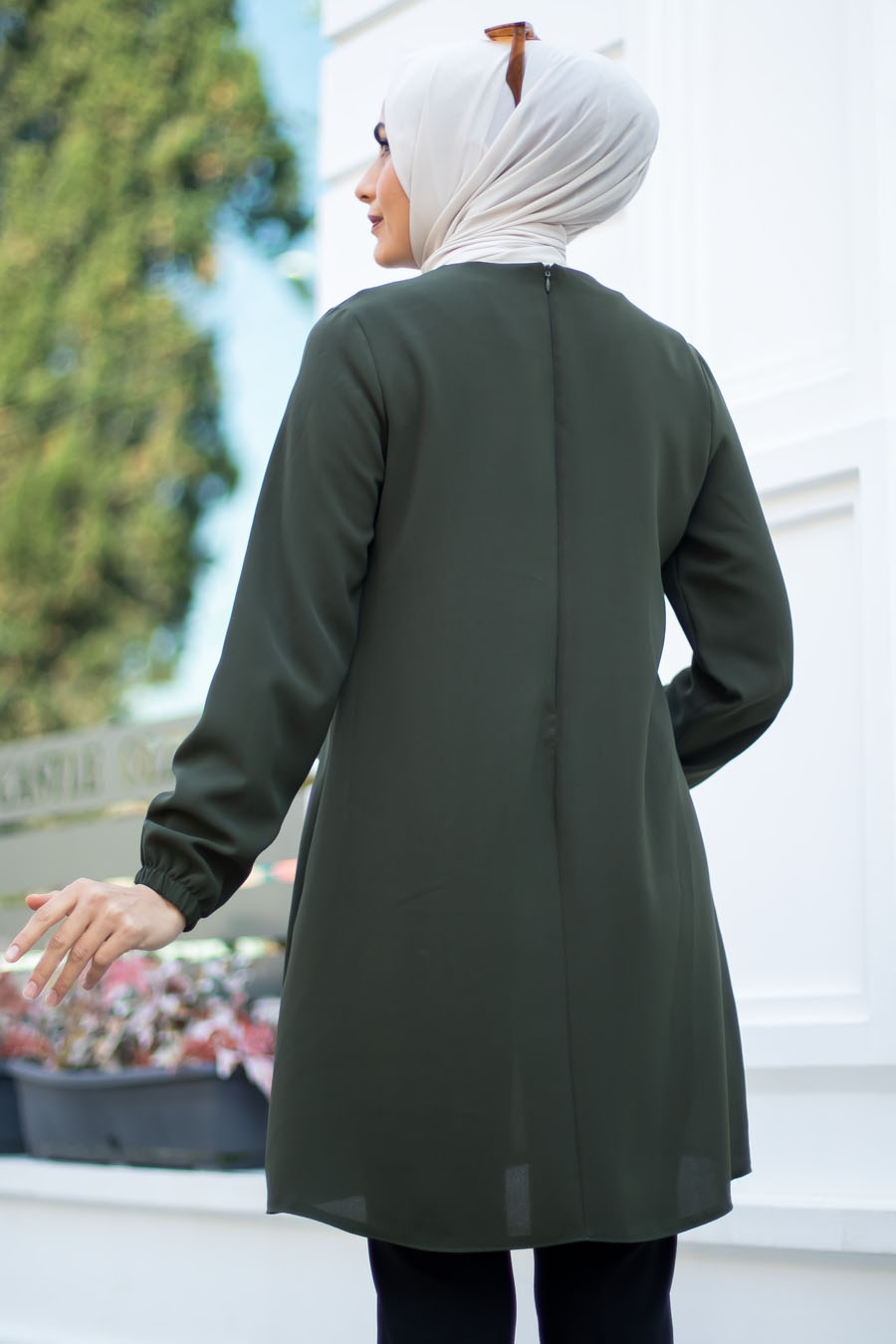 TUNIC - KHAKI COLOR TUNIC - KHAKI COLOR