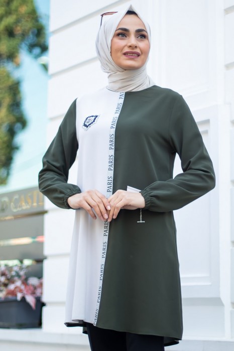 TUNIC - KHAKI COLOR