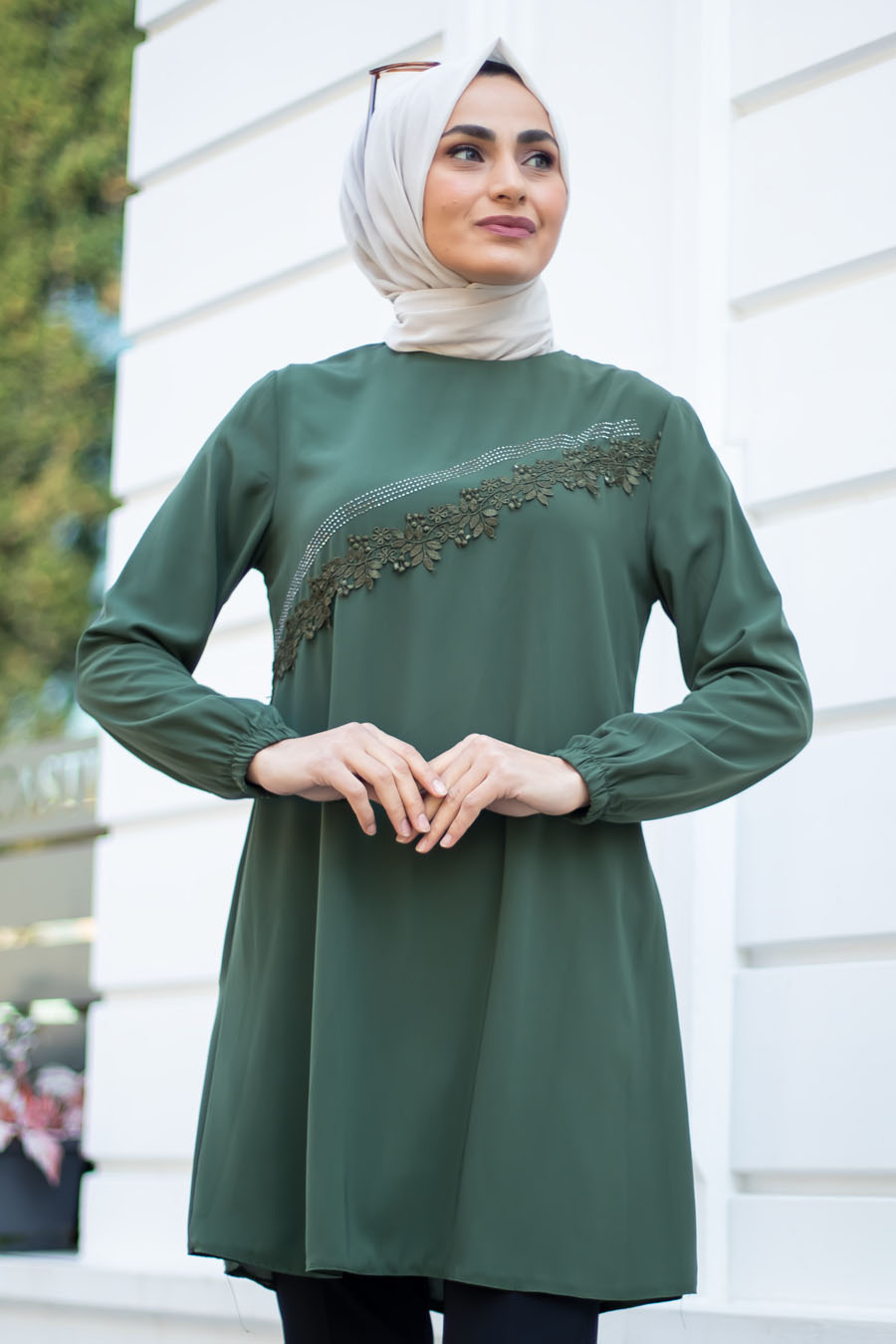 TUNIC - KHAKI COLOR