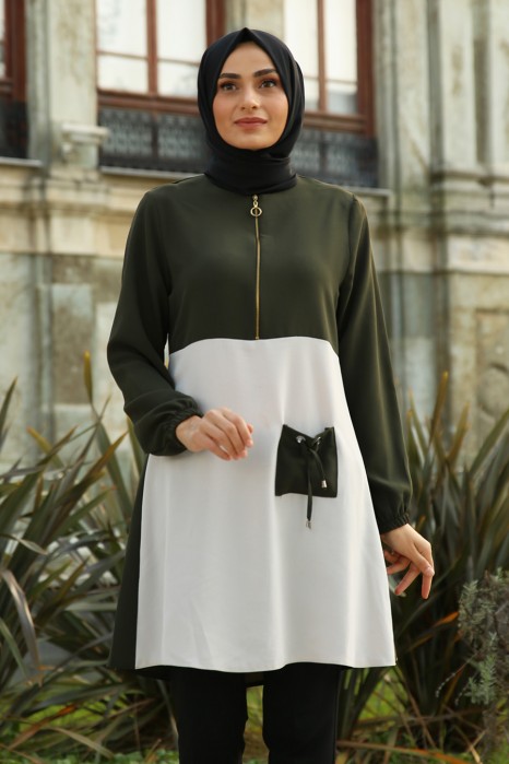 TUNIC -  KHAKI COLOR 